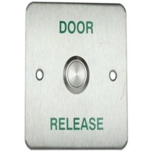 Exit Button Stainless Steel