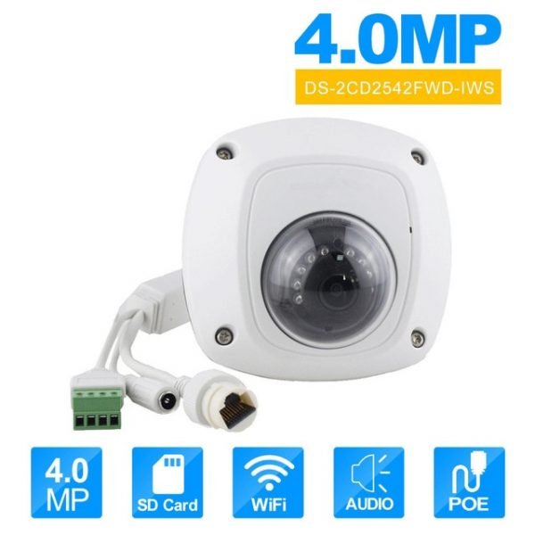 HIKvision DS 2CD2542FWD IWS Wilress IP Camera English version Audio 4MP WDR Mini Dome Network Camera.jpg 640x640