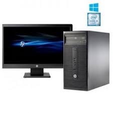 HP All-In-One Desktop 600G2 AiONT Core i3-6100 4GBRam 500GB HDD 7200 7th Gen/ 21.5" Non Touch Screen