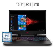 HP OMEN 15-dc1069wm Gaming ,9th Gen ,Core i7 9750H, 16GB RAM ,256GB SSD + 1TB HDD ,NVIDIA GeForce RTX 2060 6GB GDDR6 Graphics With Backlit Keyboard (6GH16UA)