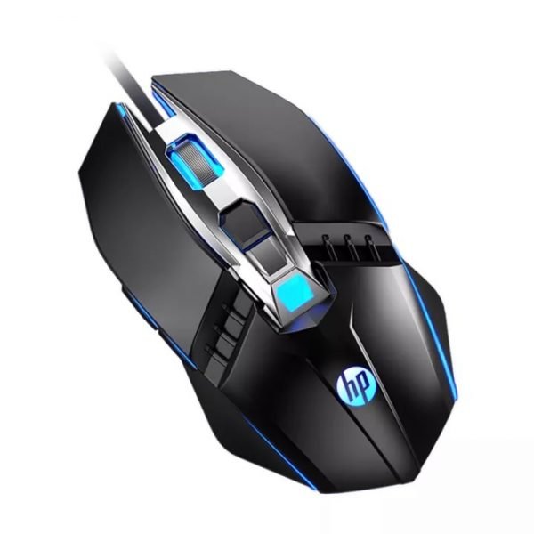 HP WIRED OPTICAL GAMING MOUSE HP M270 GUN BLK