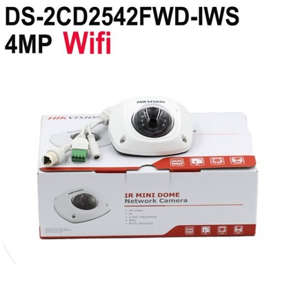 Hikvision DS 2CD2542FWD IWS Audio 4MP WDR Mini Dome IP Network Camera P2P wireless cctv camera.jpg 640x640