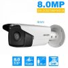Hikvision DS 2CD2T85FWD I8 Bullect Camera 8MP POE Security Camera With 80m IR Range Upgrade Version.jpg 640x640