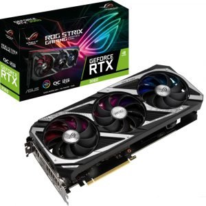 NVIDIA ASUS ROG STRIX GeForce RTX3060 OC Edition 12GB Graphics Card ROG STRIX RTX3060 O12G GAMING