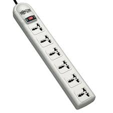 Protect It! Tripp-lite 230V ,750 Joules 6-Universal Outlet Surge Protector - (super60mni b)