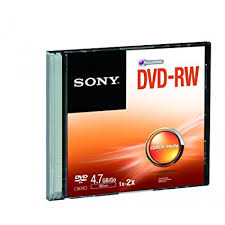 Sony DVD Rw cased