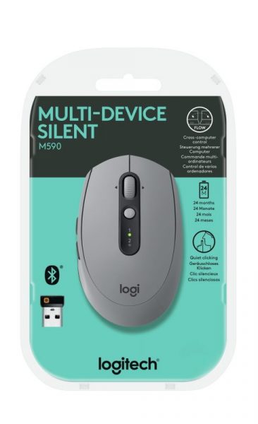 logitech m590 wireless multi-device silent mouse price