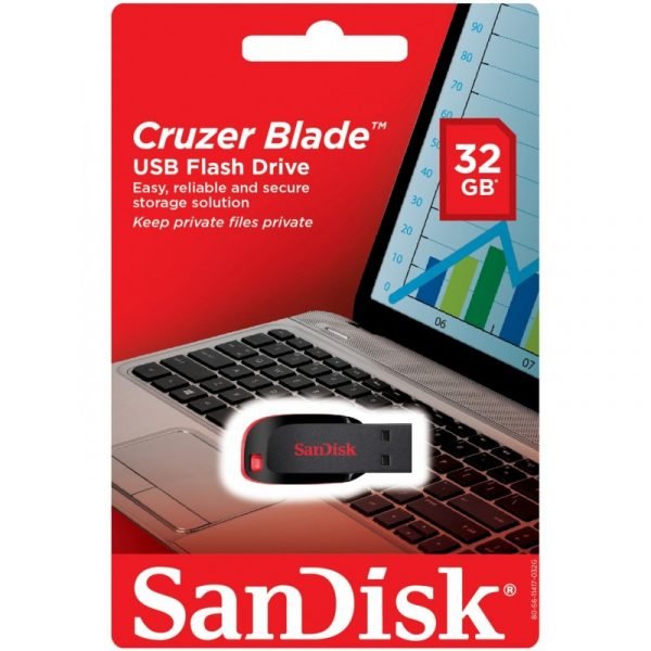 sandisk cruzer blade 32 gb usb 20 pen drive